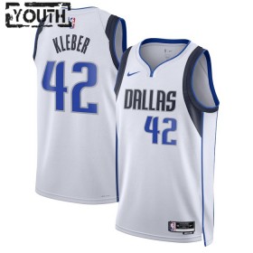 Dres Dallas Mavericks Maximilian Kleber 42 Nike 2022-23 Association Edition Bijela Swingman - Dječji